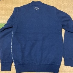 キャロウェイ　ゴルフ　ニットブルゾン+ルコックＴシャツ　服/ファッション メンズの画像