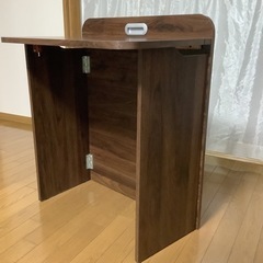 4/21まで！美品　PCデスク　パソコンテーブル　折りたたみ　