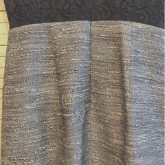 Apuwiser-riche ツイードドッキングワンピースの画像