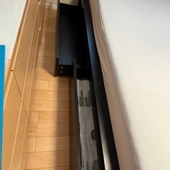 IKEA マルムダブルベッドフレームとすのこの画像