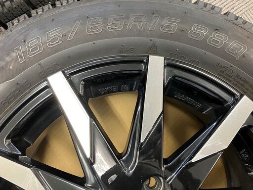185/65R15 セット エンケイ スマック スフィーダ & ナンカン ACTIVA AW-1 (管理番号：2900235)