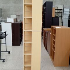 ★ジモティ割あり★  本棚 ナチュラル H157×D39×W39...