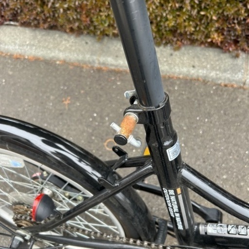キャプテンスタッグ　変速付き折りたたみ自転車