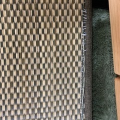 ニトリ　いぐさラグの画像