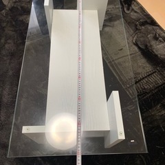 ガラステーブル 家具 オフィス用家具 机の画像