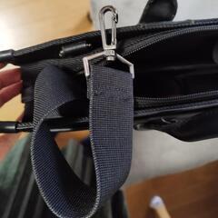 黒 ビジネスバッグ 通勤 ショルダー トート2wayの画像