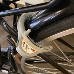 26インチ　6段　自転車　ブラックの画像