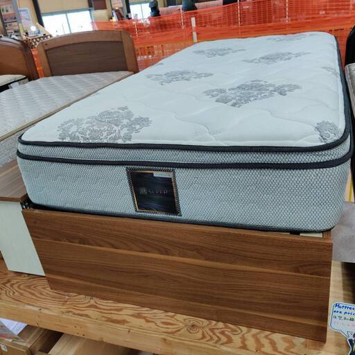 【愛品倶楽部柏店】収納付きシングルベッド  ヤマダ 熟スリープ IN-02