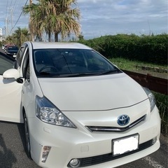 トヨタ　プリウスα 特別仕様車Sチューンブラック事故なし　145...