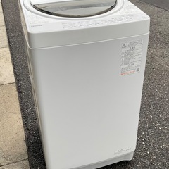 【RKGSE-144】特価！東芝/7kg/全自動洗濯機/AW-7G9BK/中古/2020年製/当社より近隣地域無料配達