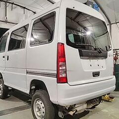 サンバーバン トランスポーター マニュアル5速 リフトアップ 車検2年付総額284000円の画像