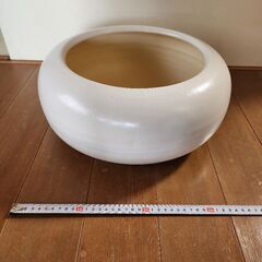 火鉢　睡蓮鉢さしあげます