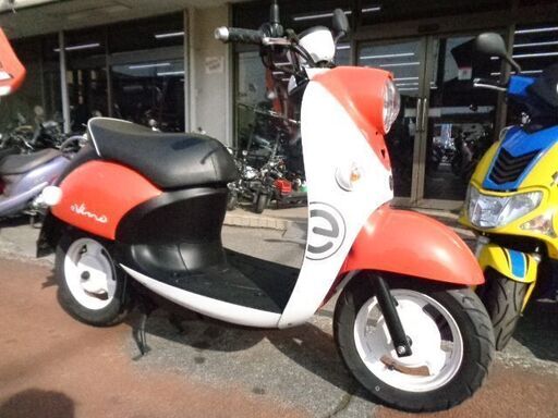 NO.4956　Ｅ－ＶＩＮＯ（イービーノ）　電動スクーター　オレンジ＆ホワイト　☆彡