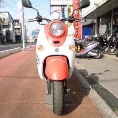NO.4956　Ｅ－ＶＩＮＯ（イービーノ）　電動スクーター　オレンジ＆ホワイト　☆彡の画像