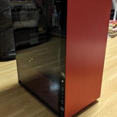 値下げ限界！自作ゲーミングPC Ryzen7/5700XT/32GB RAM/NVMe 500GB/水冷/850W GOLD 外付けBD付きの画像