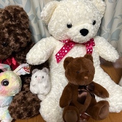 ぬいぐるみ5点セットの画像