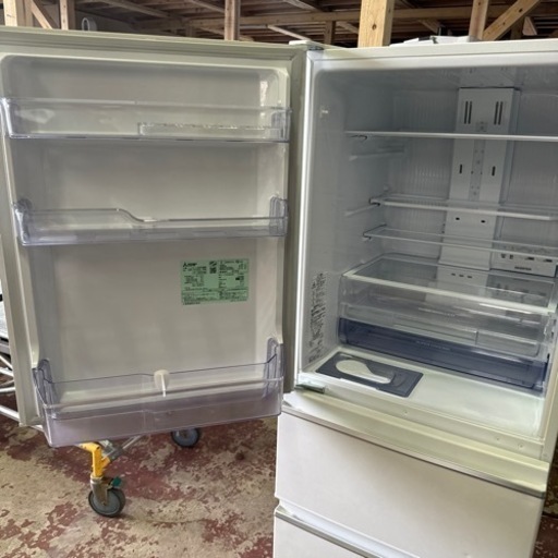 ★美品★冷蔵庫　MITSUBISHI MR-CX33GL-W WHITE 三菱　冷蔵庫　2022年 