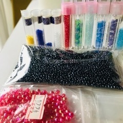 ビーズ　丸小　その他　テグス　スパンコールの画像