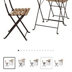 IKEA フロアデッキ 椅子(RUNNEN ルッネンTÄRNÖ テルノー)の画像