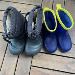 18cm★新品長靴&スノーブーツの画像
