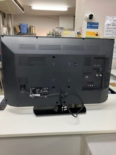 O2403-791 SHARP 液晶テレビ AQUOS 2T-C32AE1 2019年製 リモコン取説付き キズ汚れ有り