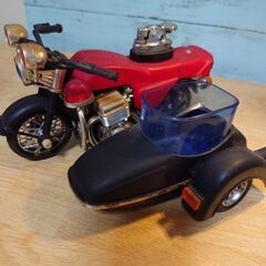 昭和レトロ バイクサイドカー型ライター お取引相談中