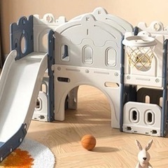 【新品・未使用品】ジャングルジム　滑り台　室内遊具　キャッスル　...