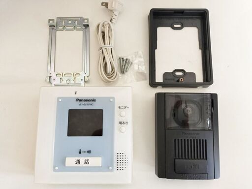 【中古】はーい音声応答PanasonicカラーTVドアホンVL-SV187HC電源コード式
