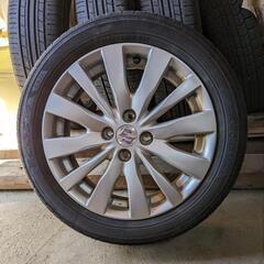 ノーマルタイヤ4本 YOKOHAMA 185/55 R16　SU...