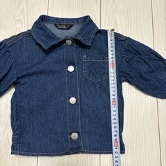 子供用アウター　デニムアウター　95サイズ　futafutaの画像