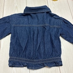 子供用アウター　デニムアウター　95サイズ　futafutaの画像