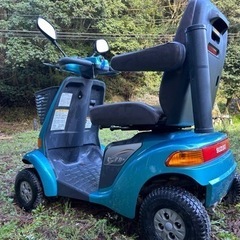 スズキセニアカー ET4D （シニアカー/電動カート／電動車いす左右回転シート　電動四輪車椅子　介護　　　の画像