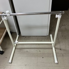 O2403-799 伸縮ハンガーラック ミニ 汚れあり 中古