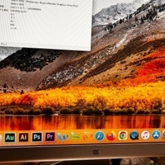 iMac2011（画面つかず）＋ Apple Cinema Displayの画像