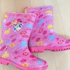 子ども用レインコート100〜110㎝✴︎長靴21〜22㎝の画像