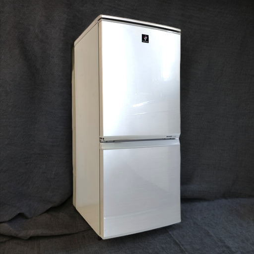 売約済 137L 2ドア冷蔵庫 左開き シャープ プラズマクラスター 手渡し歓迎!! R03043 1️⃣
