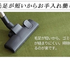 カーペット低反発ラグ 極厚25mm（185×185cm）