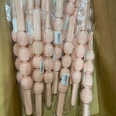 フォームローラー マッサージ 筋膜ローラー ストレッチ マッサージローラー ストレッチチューブ 筋膜リリース ヨガポール ストレッチ器具 背中ストレッチ筋肉ほぐし ふくらはぎ マッサージ 男女兼用 (ピンク)　まとめ買い歓迎　卸ます　アマゾン引き上げ商品　倒産品　ネット商材　卸ます　転売　アマゾン引き上げ商品　卸し　問屋　倒産品　転売OK　ネット商材　アマゾン　商品　景品　コンペの画像