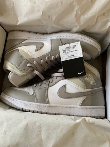 エアジョーダン1 ミッド28.5リネン