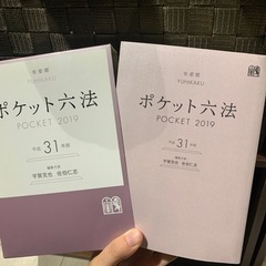 【美品】ポケット六法 平成31年版