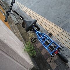 HUMMER[ハマー]FDB206SG-DK 20吋 折り畳み自転車 外装6段/ブルーの画像