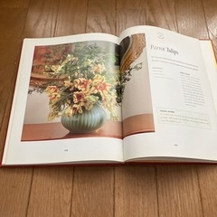 フラワーアレンジ　洋書の画像