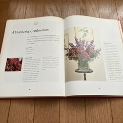 フラワーアレンジ　洋書の画像