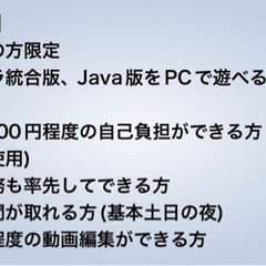 ゲーム実況、マイクラ実況の実況グループメンバー募集 - その他