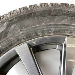 冬タイヤ＋ホイール　215/60/17　　管理番号1