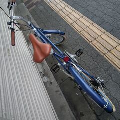 secret code[シークレットコード]SCH206 20吋ミニベロ(小径車) 6speed/マットブルーの画像