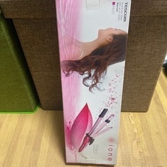 テスコム マイナスイオン2ウェイスチームヘアーアイロン 26mm ピンク IPW ヘア　アイロンの画像