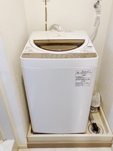 6kg  洗濯機  TOSHIBA AW-6G5(W)