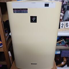 (中古)SHARP 加湿空気清浄機  KC-Z40-W