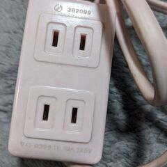 3Mが２つの延長コード😊😊😊通電確認OK😚の画像